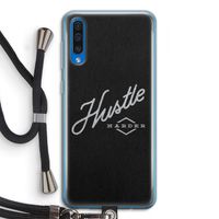 Hustle: Samsung Galaxy A50 Transparant Hoesje met koord