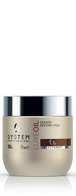 System Professional Masker Luxeoil Keratin Restore Mask 200ml