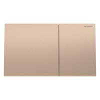 Geberit Drukplaat Sigma 70 Frontbediening 2-toets RVS Roodgoud