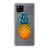 Grote ananas: Samsung Galaxy A42 5G Transparant Hoesje
