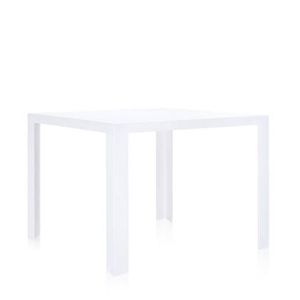 Kartell Invisible Eettafel - 100 x 100 cm - Wit