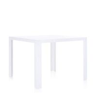 "Kartell Invisible Eettafel - 100 x 100 cm - Wit "