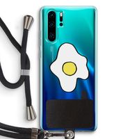 Spiegelei: Huawei P30 Pro Transparant Hoesje met koord