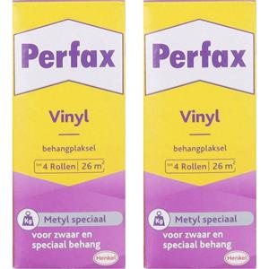 Perfax metyl speciaal - 2x - behanglijm/behangplaksel - 180 gram