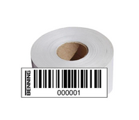 BENNING Barcode labels (Nr. 7001 - 8000)