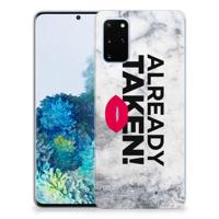 Samsung Galaxy S20 Plus | Siliconen hoesje | met naam Already Taken White