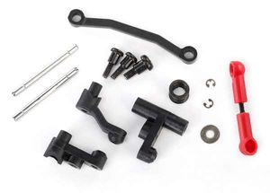 Steering bellcranks, servo saver/ spring/ spring retainer/ posts/ draglink (TRX-7538X)