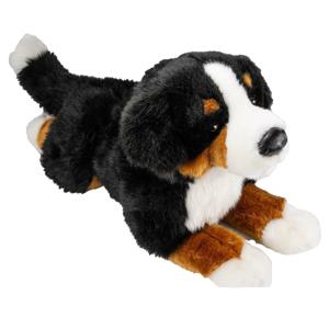 Carl Dick Pluche Knuffeldier - Berner Sennen hond - premium kwaliteit - 30 cm - huisdieren knuffel