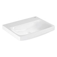 Grohe Euro Ceramic Wastafel - vrijhangend - 60x47cm - zonder kraangat - zonder overloop - exclusief wandbevestiging - alpine wit 102416sh00