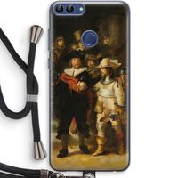 De Nachtwacht: Huawei P Smart (2018) Transparant Hoesje met koord