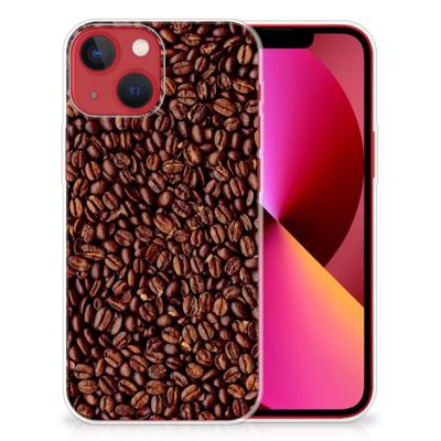 Apple iPhone 13 | Siliconen Case | Koffiebonen