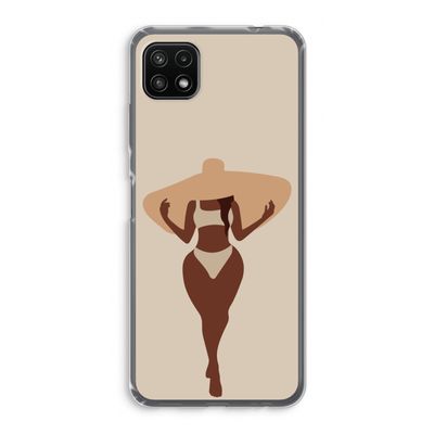 Let's get salty: Samsung Galaxy A22 5G Transparant Hoesje