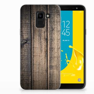 Samsung Galaxy J6 2018 Bumper Hoesje Steigerhout