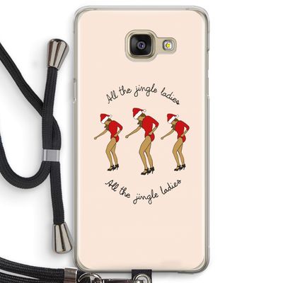 Jingle Ladies: Samsung Galaxy A5 (2016) Transparant Hoesje met koord
