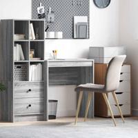 Bureau Grijs sonoma 70 x 40 x 76 cm Bewerkt hout