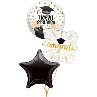 'Ballonnen tros 'Hoera geslaagd, Congrats!'' kopen? | FOR YOU GIFTS