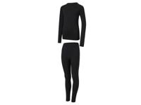 CRIVIT Kinder thermo skiondergoed (134/140, Zwart)