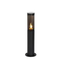 QAZQA Moderne buitenlamp paal zwart 45 cm IP44 - Rox - thumbnail