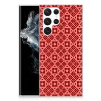 Samsung Galaxy S22 Ultra | TPU bumper | Batik Rood