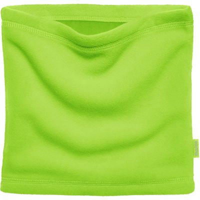 Playshoes fleece ronde sjaal uni groen Maat