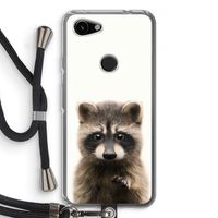 Rocco: Pixel 3a Transparant Hoesje met koord