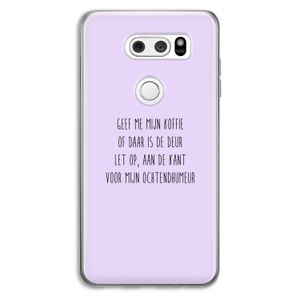 Ochtendhumeur: LG V30 Transparant Hoesje