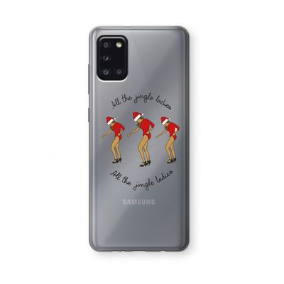 Jingle Ladies: Samsung Galaxy A31 Transparant Hoesje