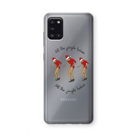 Jingle Ladies: Samsung Galaxy A31 Transparant Hoesje