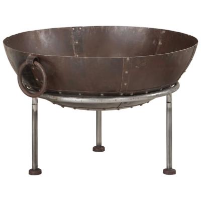 Vuurplaats 55x55x38 cm ijzer