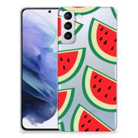 Samsung Galaxy S21 Plus | Siliconen Case | Watermelons
