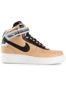 Nike x Riccardo Tisci baskets montantes Air Force 1 Beige Pack - Jaune