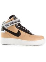 Nike x Riccardo Tisci baskets montantes Air Force 1 Beige Pack - Jaune - thumbnail