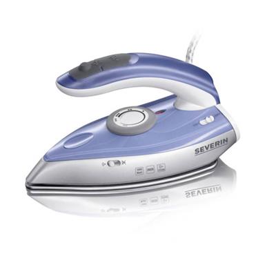 Severin BA 3234 Reisstrijkijzer Zilver-blauw 1000 W