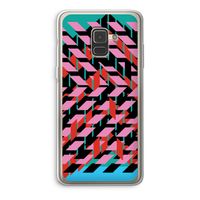 Skew Blush 2: Samsung Galaxy A8 (2018) Transparant Hoesje