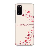 Kusjes: Volledig geprint Samsung Galaxy S20 Hoesje