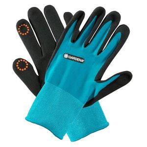 Gardena 11510-20 beschermende handschoen Tuinhandschoenen Zwart, Blauw Elastaan, Nitril, Polyester