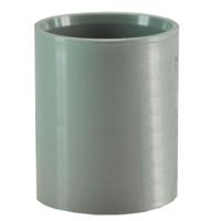 Dubbele mof 50 mm PVC