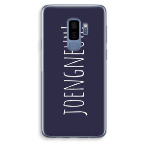 Joengneuh!: Samsung Galaxy S9 Plus Transparant Hoesje