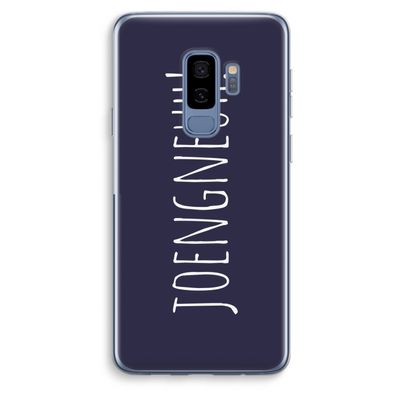 Joengneuh!: Samsung Galaxy S9 Plus Transparant Hoesje