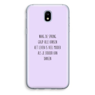 Sprong: Samsung Galaxy J5 (2017) Transparant Hoesje