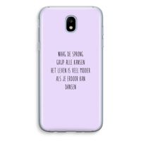Sprong: Samsung Galaxy J5 (2017) Transparant Hoesje