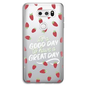 Don't forget to have a great day: LG V30 Transparant Hoesje