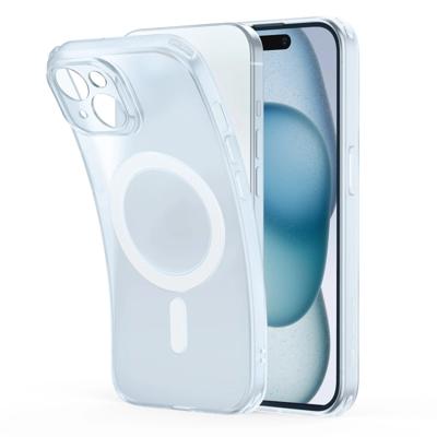 iPhone 15 Plus Zero Clear Case (HaloLock) - Frosted Blue