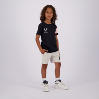 Vingino x Messi Captain T-Shirt Kids Zwart/Roze - Maat 128 - Kleur: ZwartRoze | Soccerfanshop