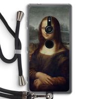 Mona Lisa: Sony Xperia XZ2 Transparant Hoesje met koord