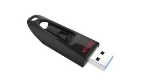 SanDisk Ultra USB flash drive 128 GB USB Type-A 3.0 Zwart