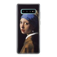 The Pearl Earring: Samsung Galaxy S10 Plus Transparant Hoesje The Pearl Earring: Samsung Galaxy S10 Plus Transparant Hoesje