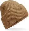 Beechfield CB385R Classic Engineered Deep Cuffed Beanie - Biscuit - One Size