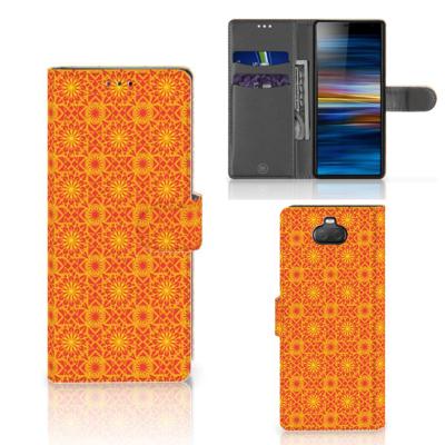 Sony Xperia 10 | Telefoon Hoesje | Batik Oranje