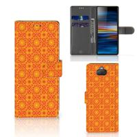 Sony Xperia 10 | Telefoon Hoesje | Batik Oranje